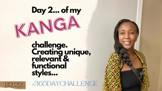 #365daychallenge still on with a new kanga style... day 2
