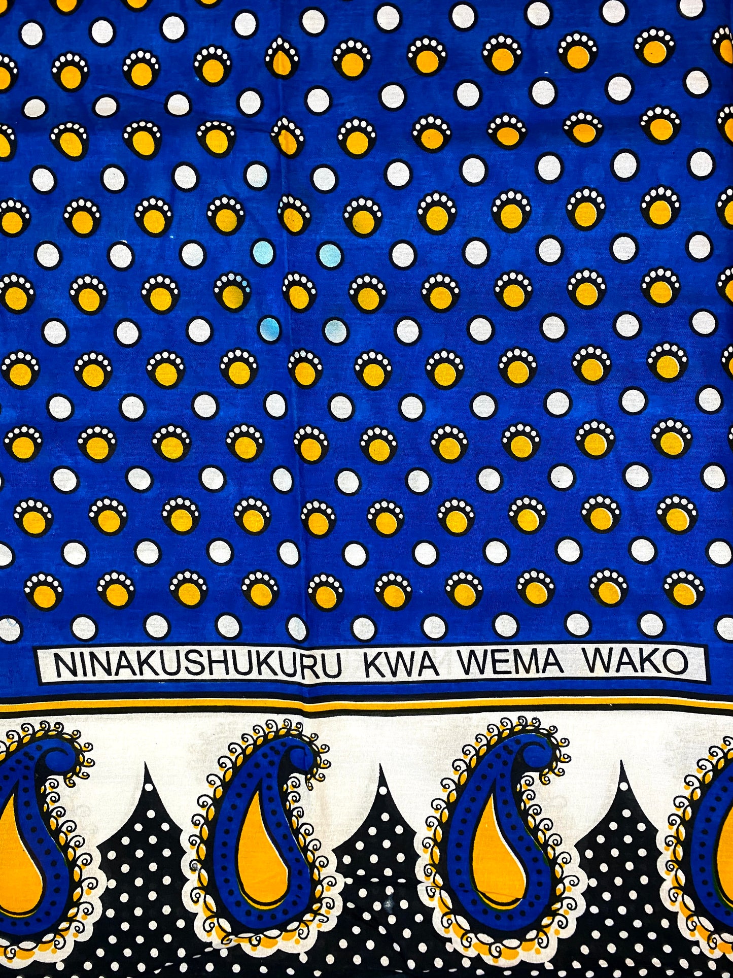 SHUKRANI "Khanga collection"